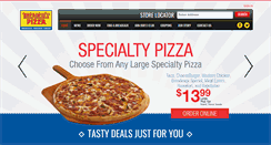 Desktop Screenshot of breadeauxpizza.com